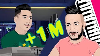 Cheb Djalil Ft Hichem Smati  جليل هشام سماتي  rai2cartoon [upl. by Auberon929]