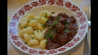 Roe Deer Goulash Srneći gulaš  Sašina kuhinja [upl. by Annayt892]