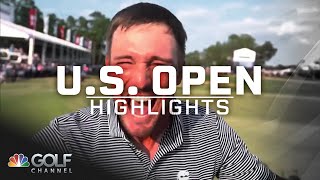 2024 US Open Highlights Bryson DeChambeau gets up and down from 18th bunker to win  Golf Channel [upl. by Moht]