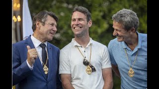 Cérémonie en l’honneur de Mark Cavendish  Nice 2024 [upl. by Flower]