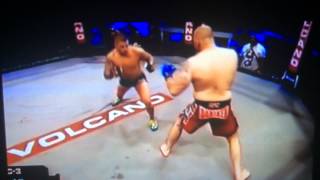 Vaso Bakocevic takes down the giant 120kg heavyweight opponent [upl. by Elocaj]