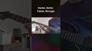 Harder Better Faster Stronger  Daft Punk  Big Band Cover  Bonus Guitar Track [upl. by Suivatnom]