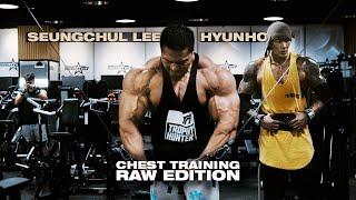 한국 최초 IFBB PRO 오픈체급 보디빌더 이승철구현호 가슴운동 루틴I 2019 Lee Seung Chul Koo Hyun Ho CHEST TRAINING [upl. by Dolley]