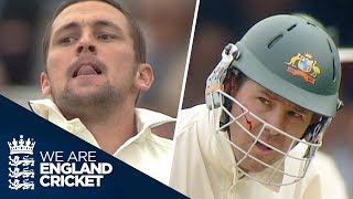 Steve Harmisons Brutal Opening Spell To Ricky Ponting  1st Morning Of 2005 Ashes  Live Coverage [upl. by Notlehs]