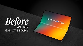 Galaxy Z Fold 6 When AI isnt enough [upl. by Ceciley897]