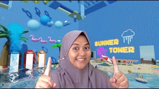 JUMAT BERKAH  NGEROBLOX LAH P SUMMER TOWER ROBLOX INDONESIA [upl. by Ylekalb]