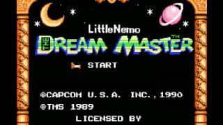 Little Nemo  The Dream Master NES Music  Stage Night Sea [upl. by Kipper]