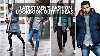 16 Ways To Wear A WINTER JACKET  Different Ways to Style Winter Jackets  Mens Fashion Lookbook [upl. by Ynaffyt219]