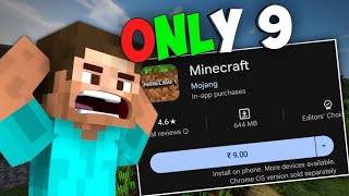 MINECRAFT IN ONLY 9 RUPEES [upl. by Ilaire631]