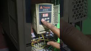 how to check T verter ac drive E2 single phase to 3 phase full parameters [upl. by Scoville717]