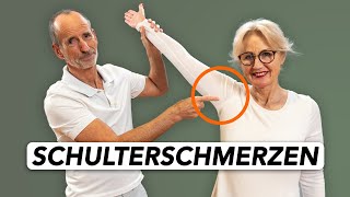 Die einfachsten Übungen gegen Schulterschmerzen [upl. by Nnawaj]