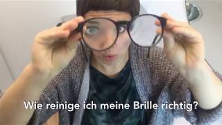 ❗️Brille richtig putzen ✅ Brille reinigen ohne Kratzer ✅ Tutorial ❗️ [upl. by Marlane424]