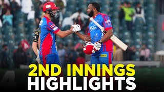 2nd Innings Highlights  Peshawar Zalmi vs Karachi Kings  Match 6  HBL PSL 9  M2A1A [upl. by Westley]