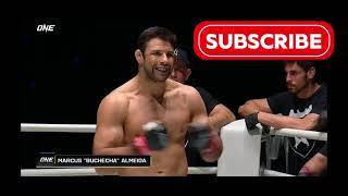 One Champion Marcus almeida vs Amir aliakbari fypシ゚viral onechampionship [upl. by Ecirpac649]