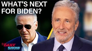 Jon Stewart Examines Biden’s Future Amidst Calls For Him to Drop Out  The Daily Show [upl. by Mose]