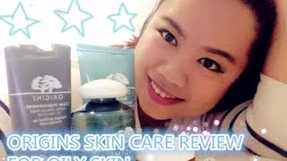 REVIEW Best Origins Skin Care products for Oily Skin  Origins Zero Oil™ line [upl. by Elletnahs820]