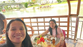 Loboc river cruise Lunch buffet [upl. by Ernesta]