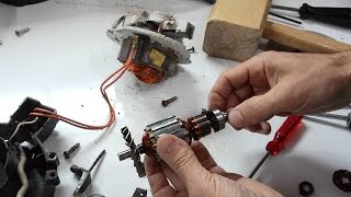 Oiling noisy shopvac bearings [upl. by Lehcnom]