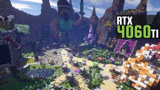 Minecraft Multiplayer Server  Shaders  RTX 4060 ti  R5 5600 [upl. by Oca]