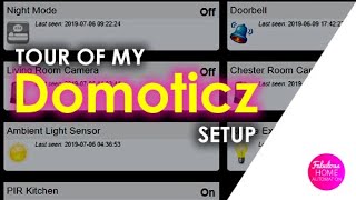 Tour of my Domoticz setup [upl. by Florrie477]