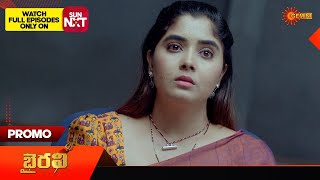 Bhairavi  Promo  28 August 2024  Telugu Serial  Gemini TV [upl. by Oreste605]