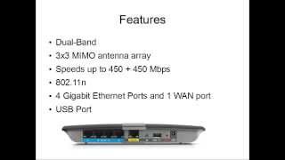 Linksys EA4500 Wireless Router Review [upl. by Salvatore939]