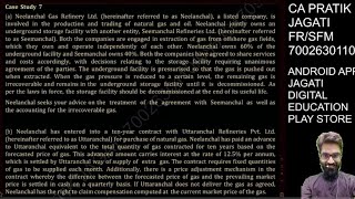 Neelanchal Gas Refinery  Case Study 7  Analysis of Financial Statements  CA Final [upl. by Sielen]