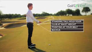 Golf insider The Perfect Posture drill [upl. by Coughlin616]