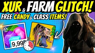 Rare XUR EXOTIC amp Class Item FARM GLITCH ARTIFICE Armor Catalysts Destiny Rising Nov 1 Destiny 2 [upl. by Nnylsoj]