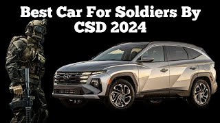 Best Car For Army Person  CSD Car Price List 2024 aug page1 [upl. by Drugge]