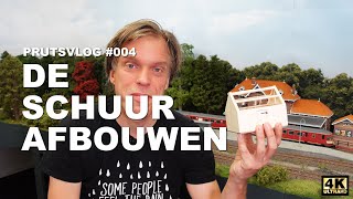 PRUTSVLOG004  De schuur afbouwen [upl. by Attevroc307]