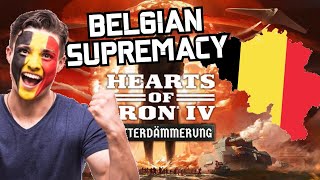 HOI4 NEW DLC Götterdämmerung Belgium BREAKS Everything [upl. by Juno]