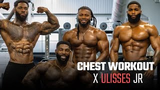 UK Gym Squad Intense Chest Workout with Ulisses Jr [upl. by Abelard739]