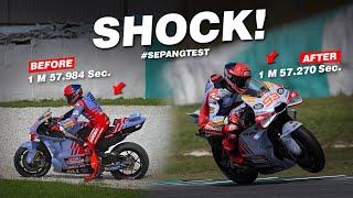 SHOCK Marc Marquez succeeded in taming the Ducati motorbike  sepangtest [upl. by Coltin602]