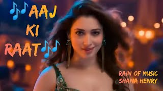 🎶Aaj ki raat🎶🦋Shana Henry🦋Rain of music 🦋please like share subscribe🥰🦋 [upl. by Nrehtak286]