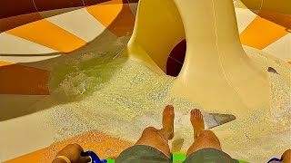 Super Hurricane Water Slide at Stella Palace Crete [upl. by Christabella]