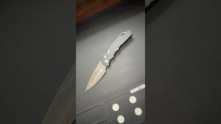 ProTech Tr5 Damascus  87 of 100 protech tr5 damascus auto knifeskills [upl. by Kelsy473]