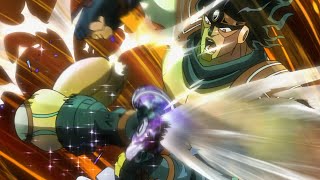 Star Platinum beats up Hierophant Green SFX Only [upl. by Charlotta]