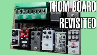 Radiohead Pedalboards Revisited My Updated Thom Yorke Board [upl. by Aztiraj]