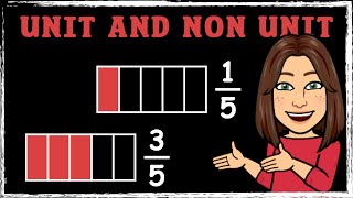 Unit and NonUnit Fractions  Maths with Mrs B [upl. by Annawit]