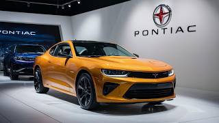 2025 Pontiac Firebird Muscle Car Finally Revealed UnboxingUpcoming New ModelFirst Look [upl. by Winslow]