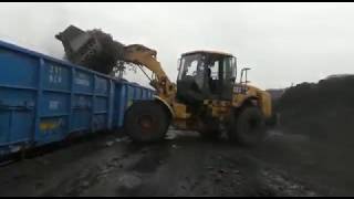 Process of Coal Loading in Rake at Lakhanpur Railway Siding MCL IB Valley Field [upl. by Cherish]