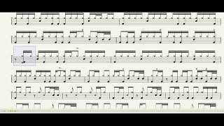 Chekele  Avial Drum Sheet Music chekele avial [upl. by Peursem811]