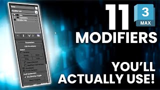 11 Essential 3ds Max Modifiers You’ll Actually Use [upl. by Ruella]