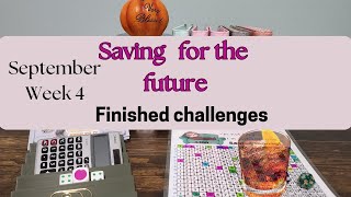 Finished challenges  Saving for future expenses  Sinking funds  Sloth challenge [upl. by Elsa882]