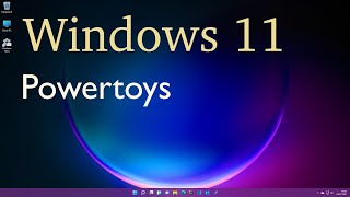 Windows 11  Powertoys [upl. by Dorotea735]