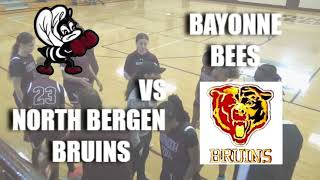 BAYONNE HIGH SCHOOL GIRLS VARSITY BASKETBALL VS NORTH BERGEN [upl. by Alic]