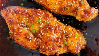 Honey Garlic Chicken Breast Recipe [upl. by Aleil]