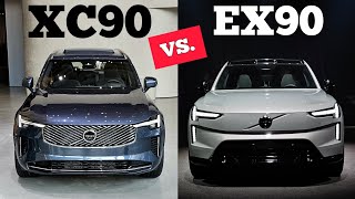 XC90 vs EX90 🤔 Whats your choice [upl. by Abbate]