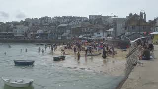 St Ives Harbour Sands St Ives Cornwall [upl. by Nemra]